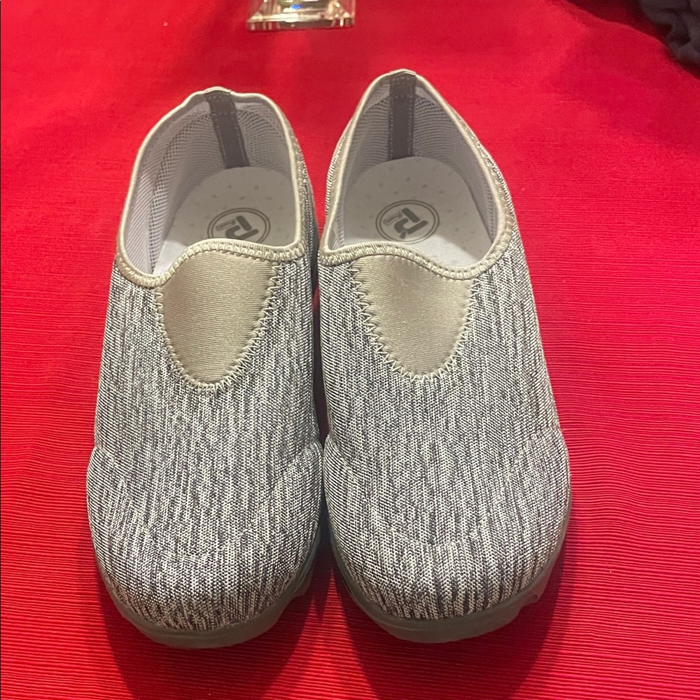 Stylish Gray women’s slip on Shoes